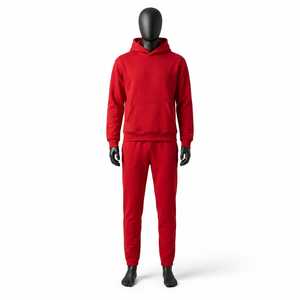 เสื้อฮู้ดแบบสวมพร้อมกางเกงวอร์ม ชุดกีฬา - Product Image 1