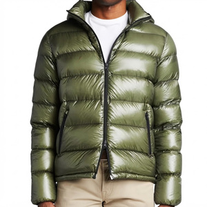 Custom Logo <b>Men's</b> Long <b>Hooded</b> Insulated <b>Coat</b> Patchwork Design Water Resistant Breathable Winter Private Label Fast Delivery - Product Image 4