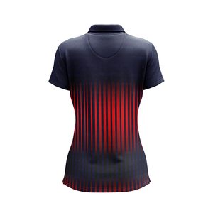 Wholesale Womens Sublimation Golf <b>Polo</b> <b>Shirts</b> Custom Logo Printing Polyester <b>Ladies</b> - Product Image 2