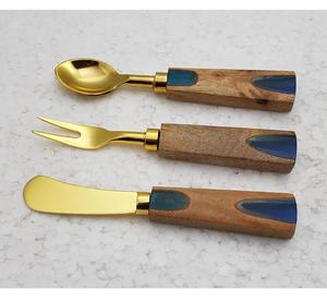 Utensilios ecológicos de bambú, juego de cubiertos portátiles reutilizables de madera para viaje, cuchillo, tenedor, cuchara, palillos para hotel, juego para bodas - Product Image 1