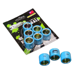 Rodillos Variadores Azules de 17g Fabricados en Taiwán para Piezas de Alto Rendimiento XMAX - Product Image 2