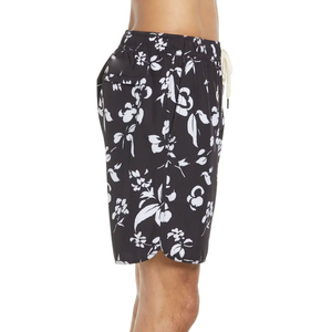 Shorts de plage pour hommes à imprimé floral, maillots de bain à séchage rapide, shorts de surf d'été à taille élastique, logo personnalisé, fournisseur OEM ODM - Product Image 4