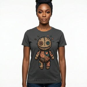 Camiseta Náutica de Marinero Zombie para Mujer, Estilo Pin-Up, Gráfico de Terror Marino, Camiseta Personalizada de Algodón para Mujer, Ropa Urbana, Tops - Product Image 3