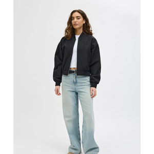 Chaqueta Cortavientos Bomber para Mujer 2026, Nueva Colección Casual, Chaquetas Holgadas con Cremallera, Estilo Táctico, Venta al por Mayor, Abrigo de Moda OEM - Product Image 3