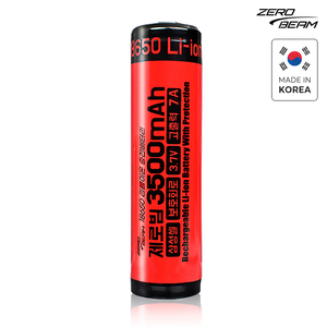 ซีโรบีม ซัมซุง 35E 18650 แบตเตอรี่ลิเธียมไอออนแบบป้องกัน 3500mAh 7A ความจุสูง 3.7V ชาร์จซ้ำได้ สำหรับไฟฉาย - Product Image 1