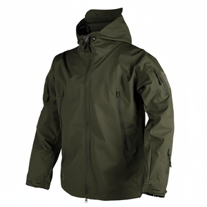 Veste de randonnée softshell, séchage rapide, légère, coupe-vent, vêtements d'extérieur, vêtements de sport d'hiver, trekking, logo personnalisé, OEM, vestes en gros - Product Image 4