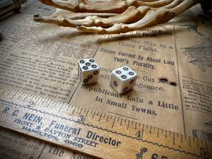 Dados de Hueso de Búfalo Auténticos, Ecológicos y Hechos a Mano para D&D Dungeons and Dragons - Product Image 2