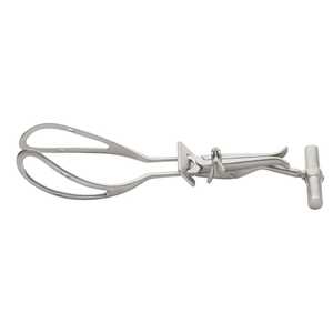Forceps obstétrical Samroz Debonairii Haig Fergusson Modèle 00-130-27 en acier inoxydable, certifié CE, instrument de classe I pour usage hospitalier - Product Image 3