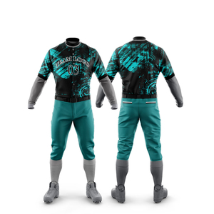 ชุดยูนิฟอร์มเบสบอลแบบสปอร์ต รับทำโลโก้ เสื้อ กางเกง น้ำหนักเบา สำหรับฝึกซ้อมและแข่งขัน  ผู้จำหน่ายชุดกีฬา - Product Image 2