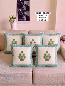 Fundas de Cojín de Algodón de Calidad de Exportación, Hechas a Mano, Decorativas, para Sofá, Silla, Dormitorio y Hogar, Disponibles al por Mayor - Product Image 2