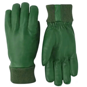 Guantes de Conducción de Cuero de Primera Calidad con Forro de Felpa Gruesa, Resistentes al Calor, Protección para el Trabajo, Guantes Duraderos - Product Image 2