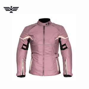 Chaqueta de Motociclismo Textil Personalizada para Mujer |   Chaqueta Protectora Amarilla para Motociclistas |   Chaqueta Impermeable de Motociclismo de Manga Larga de 220g para Turismo - Product Image 4