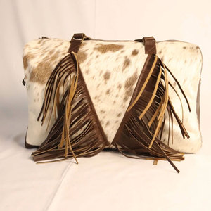 Bolsos de Lona de Cuero Genuino Estilo 2026, Bolsos Deportivos de Fin de Semana con Cierre de Cremallera, Precio Razonable - Product Image 1
