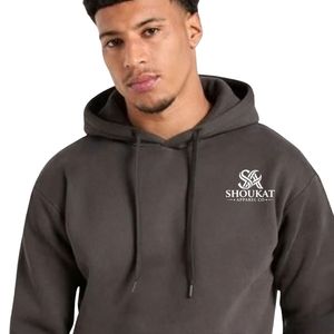 Mens Dark Brown Hoodie Tracksuit <b>Set</b> <b>Matching</b> Sweatpants <b>Jogger</b> Pants Two Piece Casual Sportswear Streetwear Pullover Hooded - Product Image 3