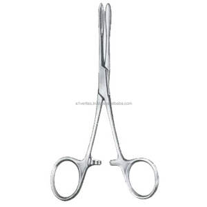 Pinzas Arteriales Kronlein A-1 VERITAS de Calidad Premium, 13 cm, Acero Inoxidable, Instrumentos Quirúrgicos Manuales Reutilizables |   Portaagujas - Product Image 1