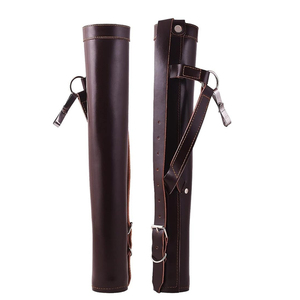 Alfiletero de cuero de vaca personalizado para tiro con arco, alfiletero Manchu para exteriores, disponible a un precio asequible - Product Image 2