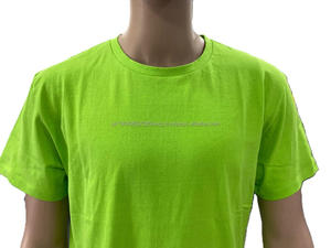 เสื้อยืดผู้ชาย ผลิตจากผ้าฝ้าย 100% คุณภาพพรีเมียม พิมพ์ลายสีพื้น สามารถสั่งพิมพ์ลายได้ - Product Image 4