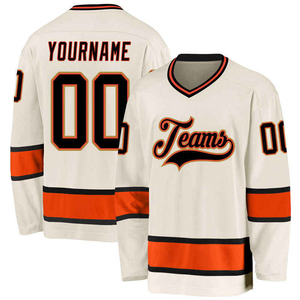 Maillots de hockey sur glace personnalisés 2026 – Qualité supérieure, 100 % polyester respirant, sublimation intégrale pour équipes - Product Image 1