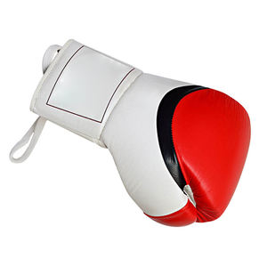 Gants d'entraînement de boxe de haute qualité en PU personnalisés, robustes, avec sangle de poignet réglable et fermeture auto-agrippante pour l'entraînement de boxe - Product Image 6