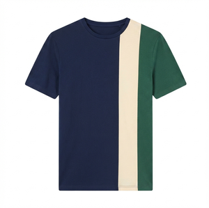 ราคาขายส่ง เสื้อยืดคอกลมผู้ชาย แขนสั้น ทรงปกติ สีพื้น ผ้าฝ้าย 100% เป็นมิตรกับสิ่งแวดล้อม คุณภาพเยี่ยม สินค้ามาใหม่ - Product Image 2