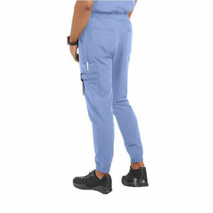 Vente en gros de tenues médicales d'infirmière pour hôpital, uniformes de travail en polyester/rayonne, ensembles de blouses de laboratoire, couleurs personnalisées, prix bas - Product Image 2