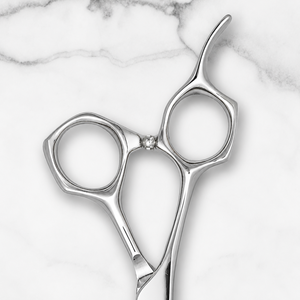 Ciseaux droits pour gauchers NYBL-55 de 5,5 pouces, JAPON, acier 440C, tranchants, dureté 58-59HRC, manche en acier inoxydable, ciseaux de barbier, cheveux, 28 - Product Image 4