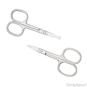 Ciseaux à ongles droits en acier inoxydable de qualité supérieure, pour droitiers, à bord tranchant, pour cuticules, légers, réutilisables - Product Image 3