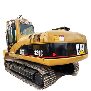 Excavadora Caterpillar CAT320C usada con pocas horas de uso, excavadora hidráulica de 20 toneladas |   Piezas OEM |   Máquina Excavadora de Segunda Mano en Venta - Product Image 1