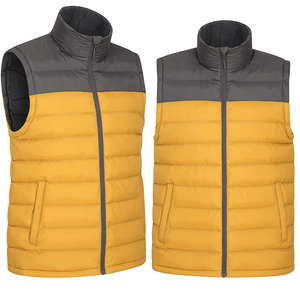 Gilets matelassés pour hommes, style décontracté, vêtements d'hiver, vestes sans manches, manteaux sur mesure, gilets matelassés pour hommes - Product Image 1