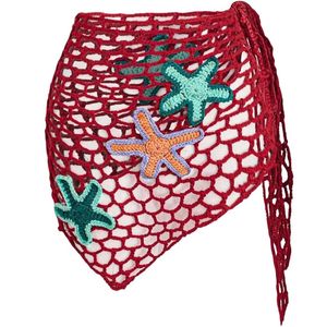 Women's Hollow Out Crochet Beach <b>Sarong</b> Wrap <b>Bikini</b> Swim Cover Up - Product Image 1