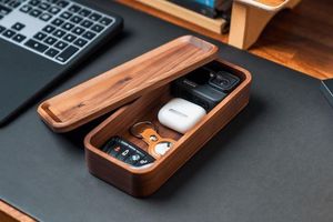 Boîte de rangement en bois en gros avec poignées – Rangement écologique en bois massif pour la maison et le jardin, impression personnalisée disponible - Product Image 3