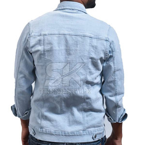 Chaquetas de mezclilla para hombre de primera calidad hechas en Pakistán, diseño y color personalizados, servicio mayorista OEM, chaqueta de invierno para hombre - Product Image 5