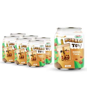 Faible MOQ 250ML Thé au lait saveur thaïlandaise en conserve Boba Bubble Tea Vente en gros Prix abordable Usine de boissons au Vietnam - Personnalisable OEM - Product Image 5