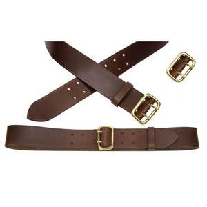 Cinturón Escocés para Kilt de 2 Pulgadas, Cinturón Utilitario de Cuero Marrón, Cinturones para Kilt Highlanders, Venta al por Mayor, OEM, ODM - Product Image 5