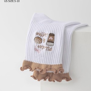 New Custom Printed Design <b>Socks</b> with Customized logo Knitted Anti-Bacterial Breathable Men's <b>Winter</b> Daily Wear Regular Style - Product Image 3