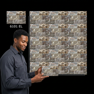 Carreaux muraux en céramique à finition mate pour extérieur, design effet brique, pour projets de développement communautaire, 250x375mm - Product Image 3