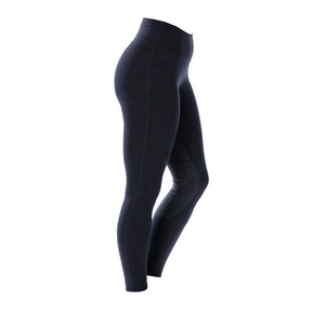 High Quality 4-way Stretch Horse Riding Breeches <b>Leggings</b> Tights <b>Equestrian</b> Wear Pants on Technical Fabric with Soft Feel - Product Image 5