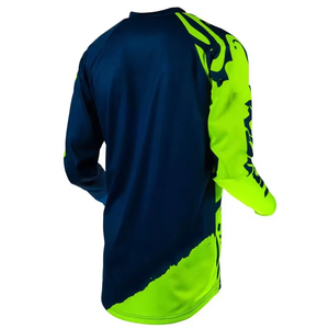 Custom Long Sleeve Motorcycle Jersey Men's Sublimation Print Quick Dry Sport Shirt Full Sleeve Polyester Motocross Racing Wear - Product Image 3