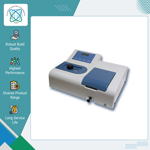 Disponible en Stock, Espectrofotómetro UV de Alta Precisión y Calidad Estándar para Uso en Laboratorio del Principal Fabricante de la India - Product Image 2