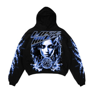 Conjunto de Sudadera con Capucha y Pantalones Deportivos Glory, Personalizado, Estilo Urbano, Oversize, con Estampado de Moda, para Hombre y Mujer - Product Image 4