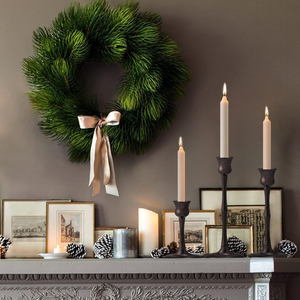 Set of 3 Metal Taper Candle Holders | Modern Decorative Candle Stand Set for Home & <b>Table</b> Decor - Product Image 2