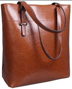Bolso Clásico de Cuero Puro para Dama – Elegante Bolso de Mano para Mujer – Cartera de Diseño Atemporal - Product Image 2