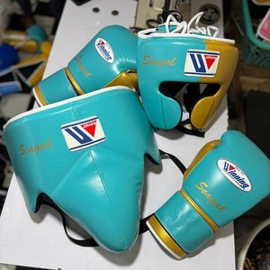 Ensemble de boxe en cuir personnalisé SPALL JP SPORTS avec broderie de n'importe quel nom, ensemble d'entraînement et de sparring personnalisé avec fermeture auto-agrippante - Product Image 3
