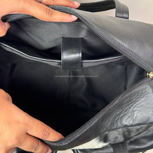 Juego de Maletas de Dos Piezas de Cuero Repujado a Mano al por Mayor para Mujer, Maleta con Ruedas y Bolso a Juego, Estilo Occidental - Product Image 5