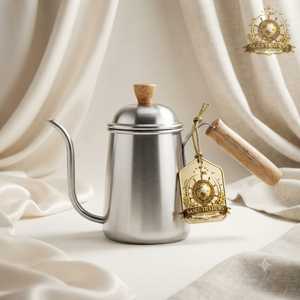 Stainless Steel Tea <b>Kettle</b> Wooden Handle Traditional Boiling Pot Kitchenware Stainless Steel Tea <b>Kettle</b> Wooden Handle - Product Image 5