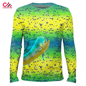 Camisetas de Pesca Sublimadas con Diseño Personalizado, Protección UV, Manga Larga, Transpirables, de Alta Calidad, Cómodas y Duraderas para Hombre - Product Image 1