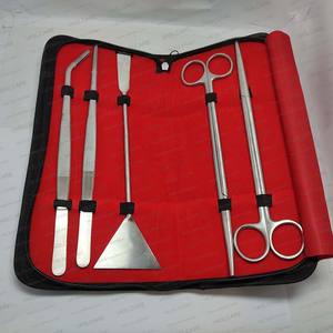 Professional Manual Aquarium Aquascaping Tool <b>Kit</b> German Stainless Steel Aquatic Plant Scissors Tweezers Fish Tank Tools - Product Image 5