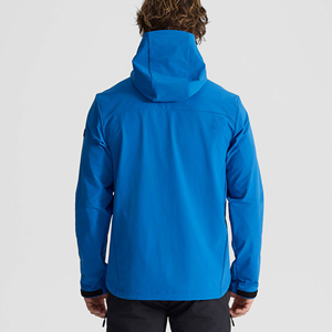 Veste softshell homme sur mesure OEM, tissu respirant, meilleure qualité, imperméable, coupe-vent, pour randonnée et sports de plein air. - Product Image 2