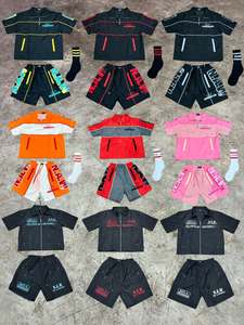 Custom Cut <b>Sew</b> French Terry Regular Fit Men's Shorts 100% Nylon Solid Embroidered Patch Eco-Friendly Summer Streetwear - Product Image 6