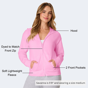 Chaquetas de Forro Polar Personalizadas con Cierre de Cremallera, Ajustadas, Ligeras, para Mujer, Ropa Deportiva, de la Mejor Calidad, Servicio OEM, con Capucha para Invierno - Product Image 2